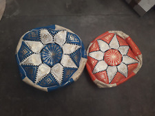 Pouf marocain cuir d'occasion  Carcassonne