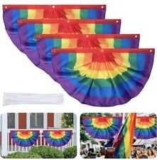 4pcs rainbow pride for sale  Theodore