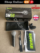 Shure sm58s switch for sale  SWINDON