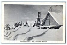 c1960s Knotty Pine Cafe West Yellowstone Montana MT Unposted Vintage Postcard for sale  Shipping to South Africa