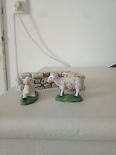Santons carbonel moutons d'occasion  Valras-Plage