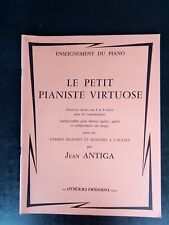 PARTITION - JEAN ANTIGA - Le petit pianiste virtuose comprar usado  Enviando para Brazil