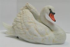 Usado, Estatueta de porcelana Home & Garden Heritage Collection Swan Silent Splendor #68010 comprar usado  Enviando para Brazil