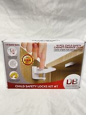 Cabinet Locks Child Safety Latches 10 Pack - Baby Proofing Drawer Locks for sale  Shipping to South Africa