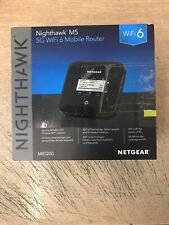 NETGEAR Nighthawk M5 (MR5200) 4G/5G/Dual Band WiFi 6 Mobile Router, used for sale  Shipping to South Africa