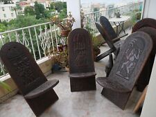 Chaises palabre africaines d'occasion  Nice