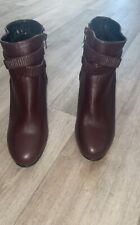 Bottines bordeaux talons d'occasion  Saint-Maurice