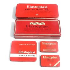 Vintage elastoplast tins for sale  UK