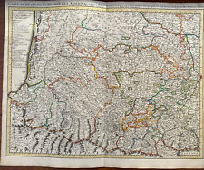 Delisle 1712 Mapa Del Béarn de La Bigorre DE ' Armagnac 1712, usado comprar usado  Enviando para Brazil