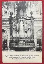 Cartolina organo monumentale usato  Vimodrone