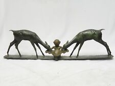 Used,  ANTIQUE ARY BITTER 1883-1973 Susse Freres BRONZE SCULPTURE SATYR AND TWO FAWNS  for sale  Miami