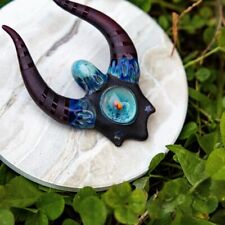 Hemlock Glass Stag Pendant Sandblasted with Opal Circa 2016-2017 for sale  Shipping to South Africa