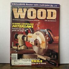 Revista de madeira abril de 1996 serra esquadria composta deslizante - Confira nossas principais escolhas comprar usado  Enviando para Brazil