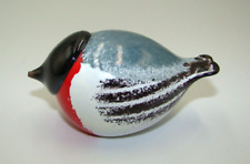 Käytetty, AS Glass Nuutajarvi Toikka Style Bird Figurine myynnissä  Leverans till Finland