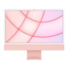 Apple iMac rosa 24 polegadas com chip Apple M1 e recondicionamento certificado de CPU de 8 núcleos, usado comprar usado  Enviando para Brazil