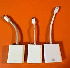  LOTE DE 3 - Adaptador Apple Mini DisplayPort (Thunderbolt 2) para VGA MB572Z/B A1307, usado comprar usado  Enviando para Brazil