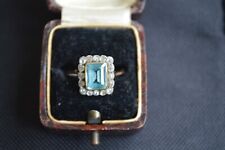 Topaz diamond ring for sale  BENFLEET