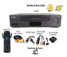 SHARP VCR Convierte/Transfiere VHS a Archivo Digital/DVD por USB Convertidor de Captura USB segunda mano  Embacar hacia Argentina