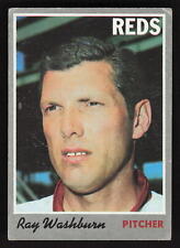 Ray Washburn 1970 Topps #22 Cincinnati Reds muy bueno WR {0921 segunda mano  Embacar hacia Argentina