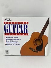 Used, Beginner Guitar Lessons eMedia Win Mac CD-ROM Over 30 Lessons for sale  Shipping to South Africa