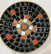 Kit de mosaico vintage tigela de azulejo ou prato fundo de metal comprar usado  Enviando para Brazil