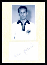 Willi Gerdau 1929-2011 DFB Nationalspieler 1957 Original Signiert # G 37147 comprar usado  Enviando para Brazil