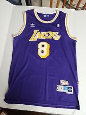 Camiseta Kobe Bryant #8 LA Lakers Adidas Hardwood Classics +2 Comprimento Tamanho GRANDE, usado comprar usado  Enviando para Brazil