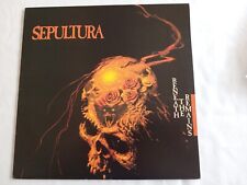 Usado, Sepultura - Sob os restos mortais - Brasil - EX/NM - 1989 Brasil 1ª imprensa comprar usado  Brasil 