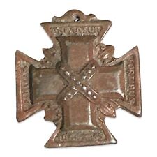 Antique CONFEDERATE MEDAL Old SOUTHERN CROSS of HONOR Old DUG CIVIL WAR RELIC, used for sale  Shipping to South Africa