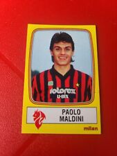 1985-86 Panini Calciatori PAOLO MALDINI RC Milan #154 FIGURINA ROOKIE STICKER, usado segunda mano  Embacar hacia Argentina