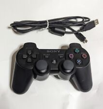 Controle sem fio Sony PlayStation DualShock 3 preto CECHZC2j USB testado quase perfeito comprar usado  Enviando para Brazil