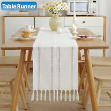 Rustic linen table for sale  UK