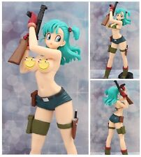 Sexy Anime Dragon Ball Super Bulma PVC Figure Toys cast off Ver. Doll Model for sale  Shipping to South Africa