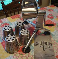 Saladmaster Food Processor Food Cutter With 5 Cones & Booklet for sale  Fort Collins