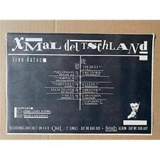 Xmal deutschland 1983 for sale  CHESTERFIELD