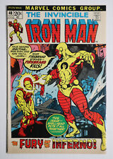 Iron Man 48 1972 de Marvel Comics 7/72, primera serie, 20 ¢ cubierta Ironman, usado segunda mano  Embacar hacia Argentina