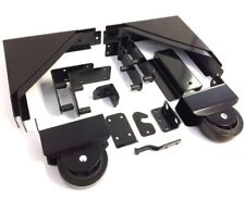 Used, Jubest Sliding Gate Kit Matte Black Steel Hardware Roller Wheels Brackets for sale  Shipping to South Africa