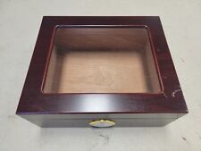 Tampo de vidro Cuban Crafters Humidors 10” L x 8,5” X 4,5” comprar usado  Enviando para Brazil