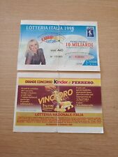 lotteria italia 1998 usato  Italia