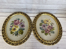 Vintage needlepoint floral for sale  Vancouver