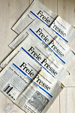 Tageszeitung freie presse gebraucht kaufen  Limbach-Oberfrohna