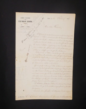 Maréchal Randon - Manuscrit - Armée d'Algérie - Constantine - [Autographe] comprar usado  Enviando para Brazil
