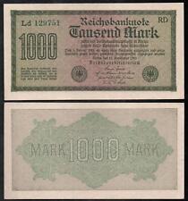 Reichsbanknote 1922 1000 gebraucht kaufen  Deutschland