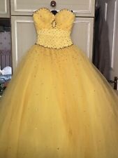 Yellow prom dress for sale  HOUGHTON LE SPRING