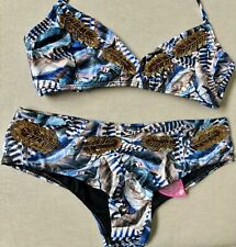 NWT Paradizia 2-Piece Dream Bikini Top & Bottom , Size S, Embellishment for sale  Shipping to South Africa