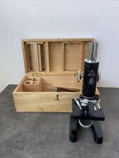 Ancienne boite microscope d'occasion  Aix-les-Bains