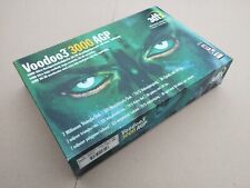 3Dfx VOODOO3 3000 16MB TV AGP +original BOX + CD V33416 original packaging graphics card, used for sale  Shipping to South Africa