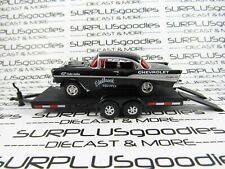M2 Machines 1:64 LOOSE Track Day 1957 CHEVROLET BEL-AIR GASSER w/Car Trailer #2 for sale  Shipping to Canada