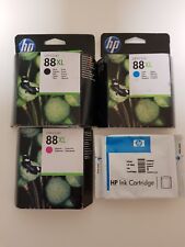 Genuine & Sealed HP 88 XL Inkjet Cartridge Set of 4 - Black Cyan Magenta Yellow for sale  Shipping to South Africa