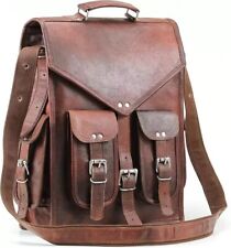 Women's Messenger Genuine Backpack Crossbody Leather Sling Bag for sale  Shipping to South Africa
